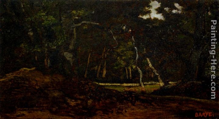 Antoine Louis Barye Sous-Bois A Fontainebleau